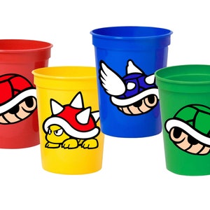 Super Mario Party Cups - 16oz Stadium Cups