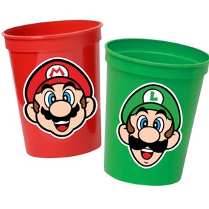 Super Mario Party Cups - 16oz Stadium Cups