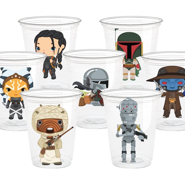 Star Wars Party Cups - 16oz Disposable Cups