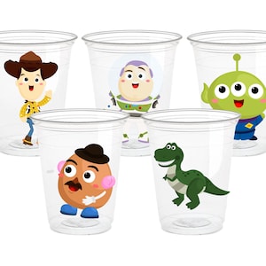 Toy Story Party Cups - 16oz Disposable Cups