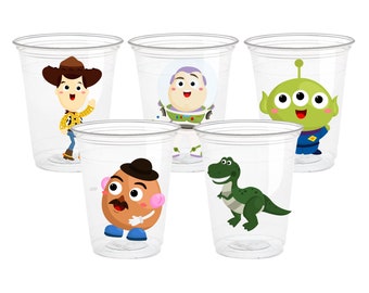 Toy Story Party Cups - 16oz Disposable Cups