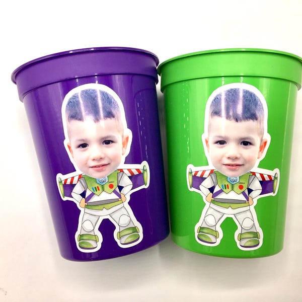 Toy Story Face Party Cups - 16oz Stadium Cups (Buzz)