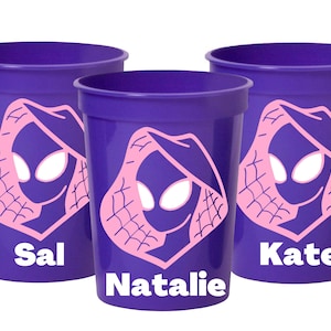 Ghost Spider Party Cups - 16oz Stadium Cups