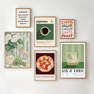 Kitchen Print Set of 300+ Prints Kitchen Wall Art Kitchen Poster ...