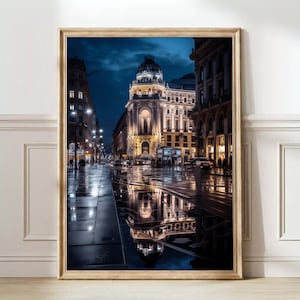 Mailand Druck Mailand Poster Mailand Reiseplakat Mailand Karte Blaue Wandkunst Nachthimmel Druck Italien Druck Geburtstagsgeschenk | DIGITALER DOWNLOAD