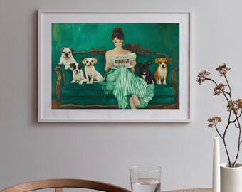 人物画 女性と犬の肖像画 il_340x270.6740430123_oh97.jpg