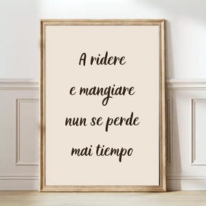 Italian Quote Print Italy Kitchen Gallery Kitchen Print Italy Diningroom Print Bar Print Italian Kitchen Print | digital print