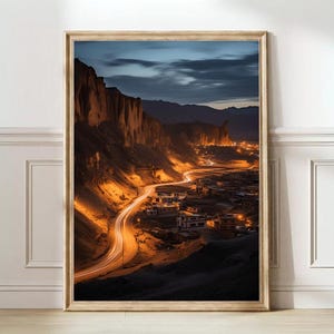 Afghanistan Print Bamyan Print Kabul Poster Herat Print Afghan Decor Print Mountains Poster Afghanistan Gift | DIGITAL DOWNLOAD