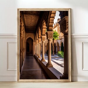 Impression Séville Poster Séville Impression Espagne Poster Andalousie Séville Poster voyage Séville Impression Plaza España Cadeau Séville Espagne | TÉLÉCHARGEMENT NUMÉRIQUE