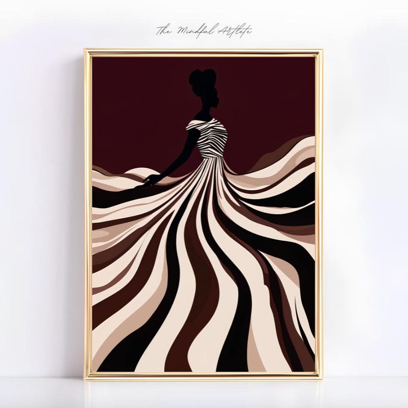 Abstract People Art - Etsy