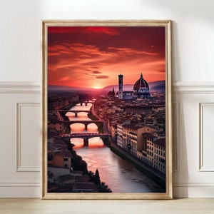 Impression Florence Italie Art mural Florence Impression Rome Impression Bologne Impression Venise Affiche de voyage Florence Meilleur cadeau | TÉLÉCHARGEMENT NUMÉRIQUE