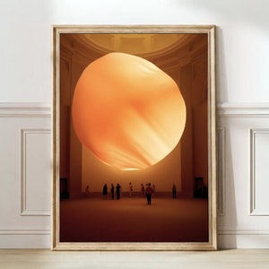 Original Barry Mcgee Exhibition Poster - Orange Heads