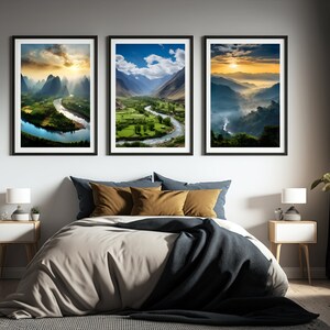 Afghanistan Print Afghanistan Poster Afghanistan Landscape Print Kabul Print Panjshir Print Panjshir Valley Poster Middle East Print image 7