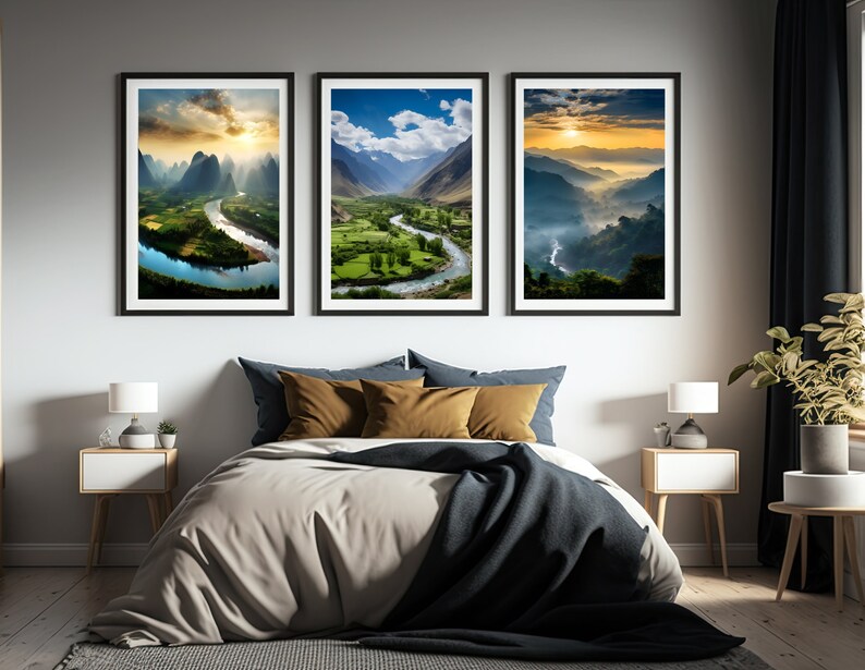 Afghanistan Print Afghanistan Poster Afghanistan Landscape Print Kabul Print Panjshir Print Panjshir Valley Poster Middle East Print image 7