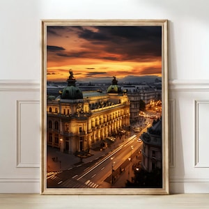 Vienna Print Austria Wall Art Wien Poster Vienna Travel Poster Salzburg Print Vienna Map Best Birthday Gift Mother | DIGITAL DOWNLOAD