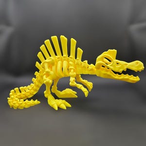 Spinosaurus geleed dinosaurusskelet