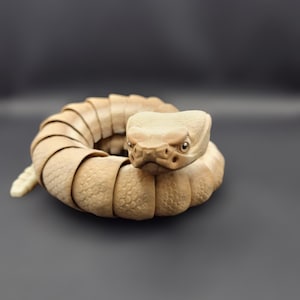 3d printed rattle snake