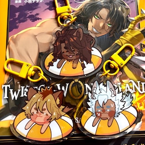 Twisted Wonderland Savanaclaw charms