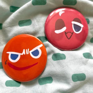Cookie Run Gingerbrave and Sorbet Shark Cookie button