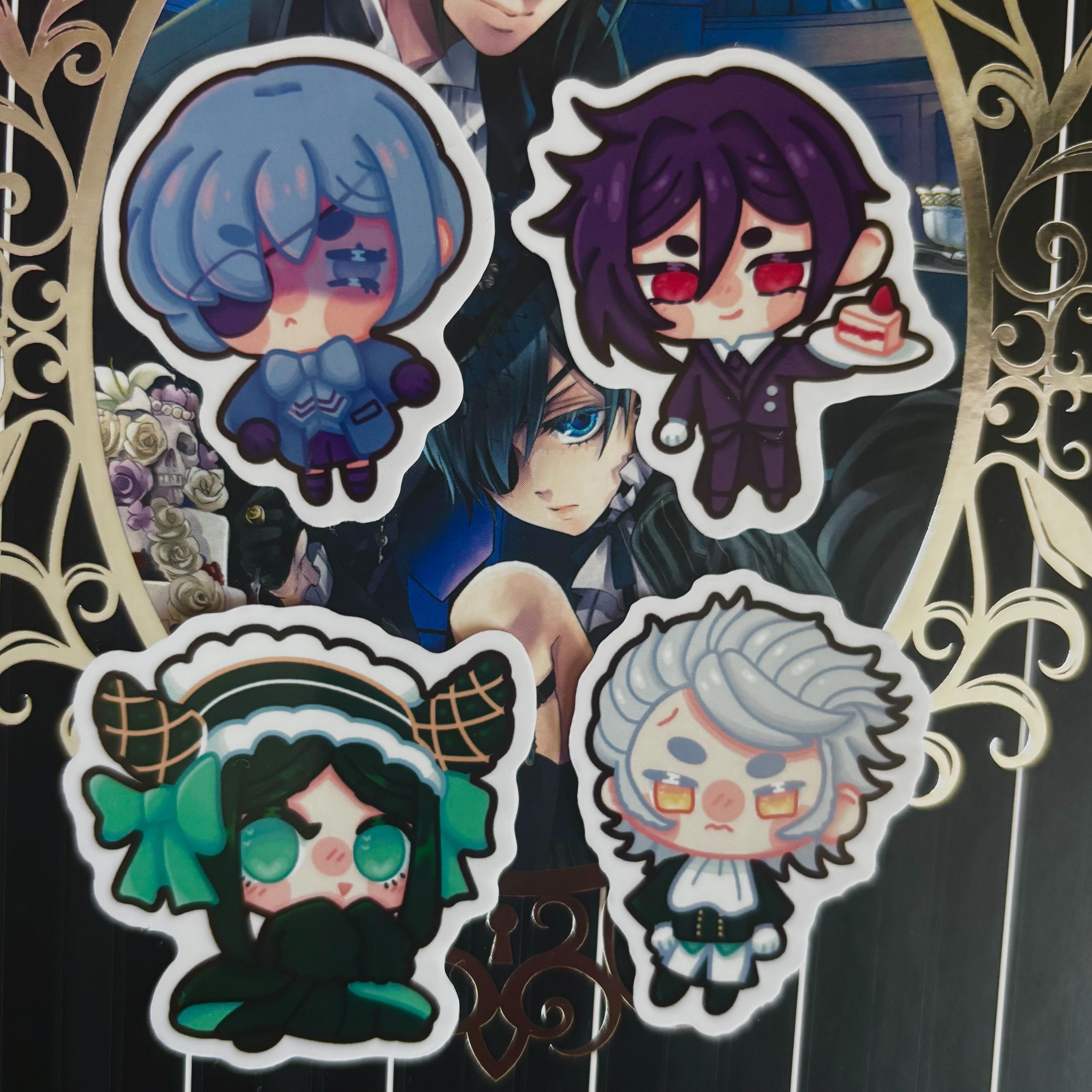 Black butler stickers