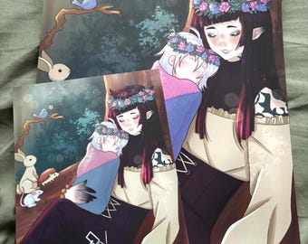 ツイステッドワンダーランド ディアソムニア マレウス リリア シルバー