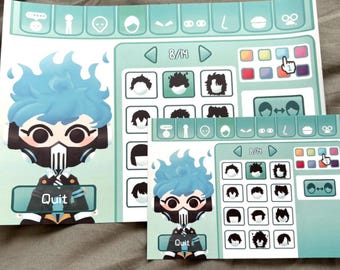 Twisted Wonderland Ortho Mii print