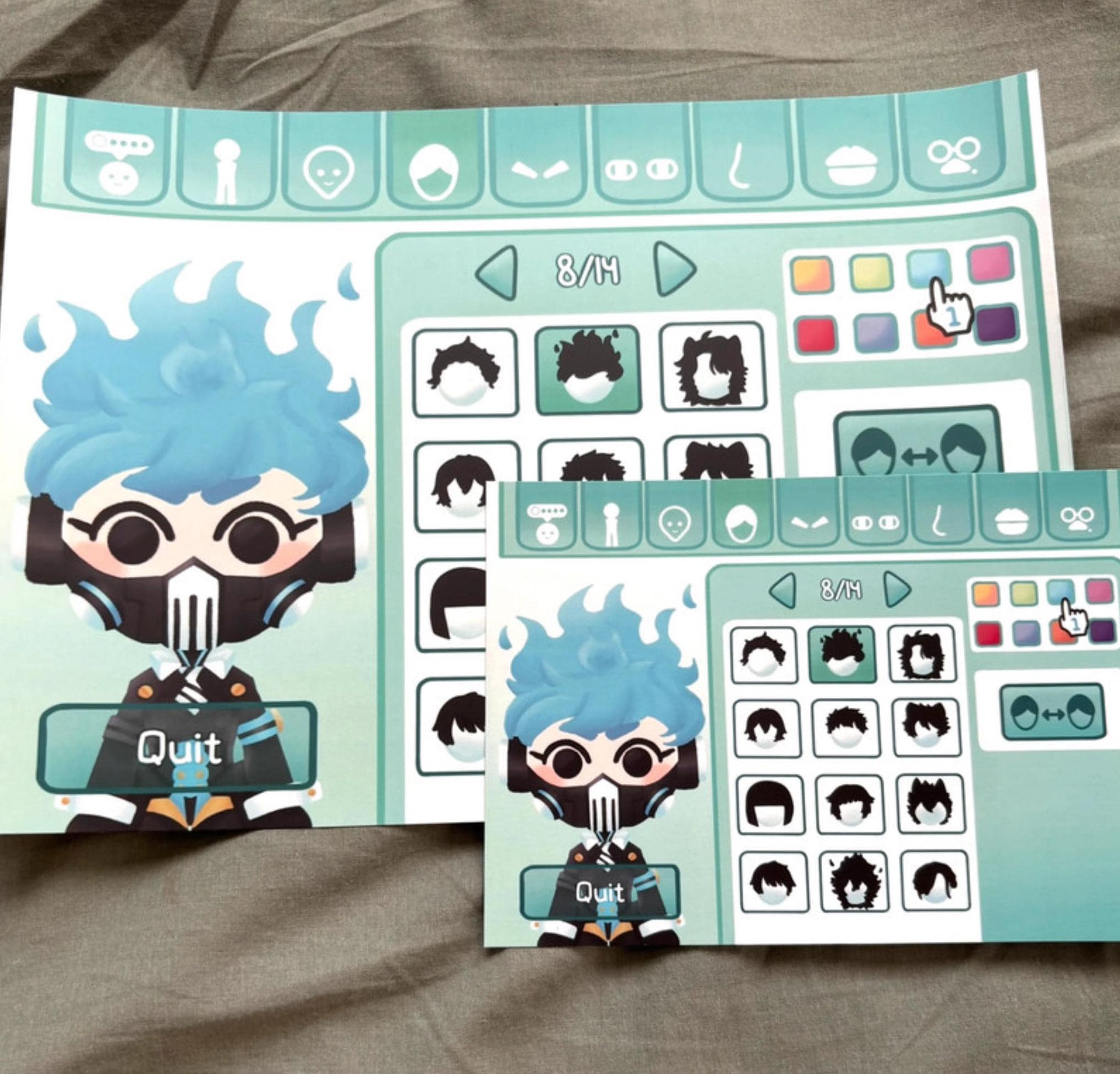 Twisted Wonderland Ortho Mii Print - Etsy
