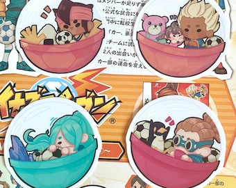 Inazuma eleven stickers