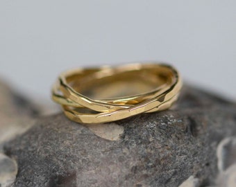 Anillos Entrelazados Los Tres Anillos De Compromiso Anillos De