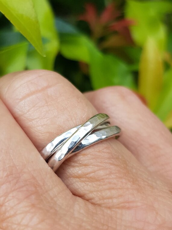 Anello "Helecho" #8, Fatto A Mano In Messico, In Argento