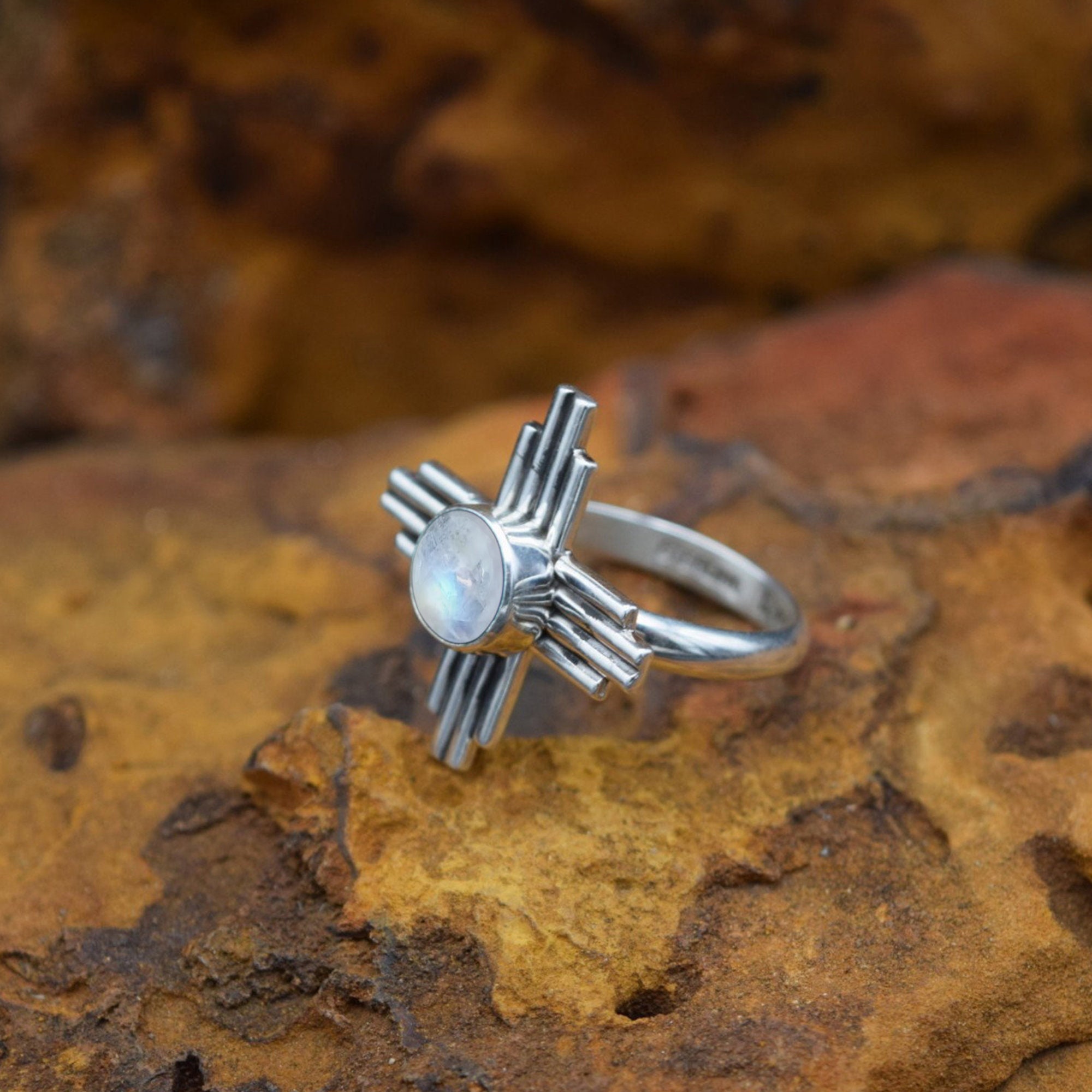 アクセサリー Symbol Collection Eye Ring Brown Light Brown Eye Ring - The Great Frog London - USA