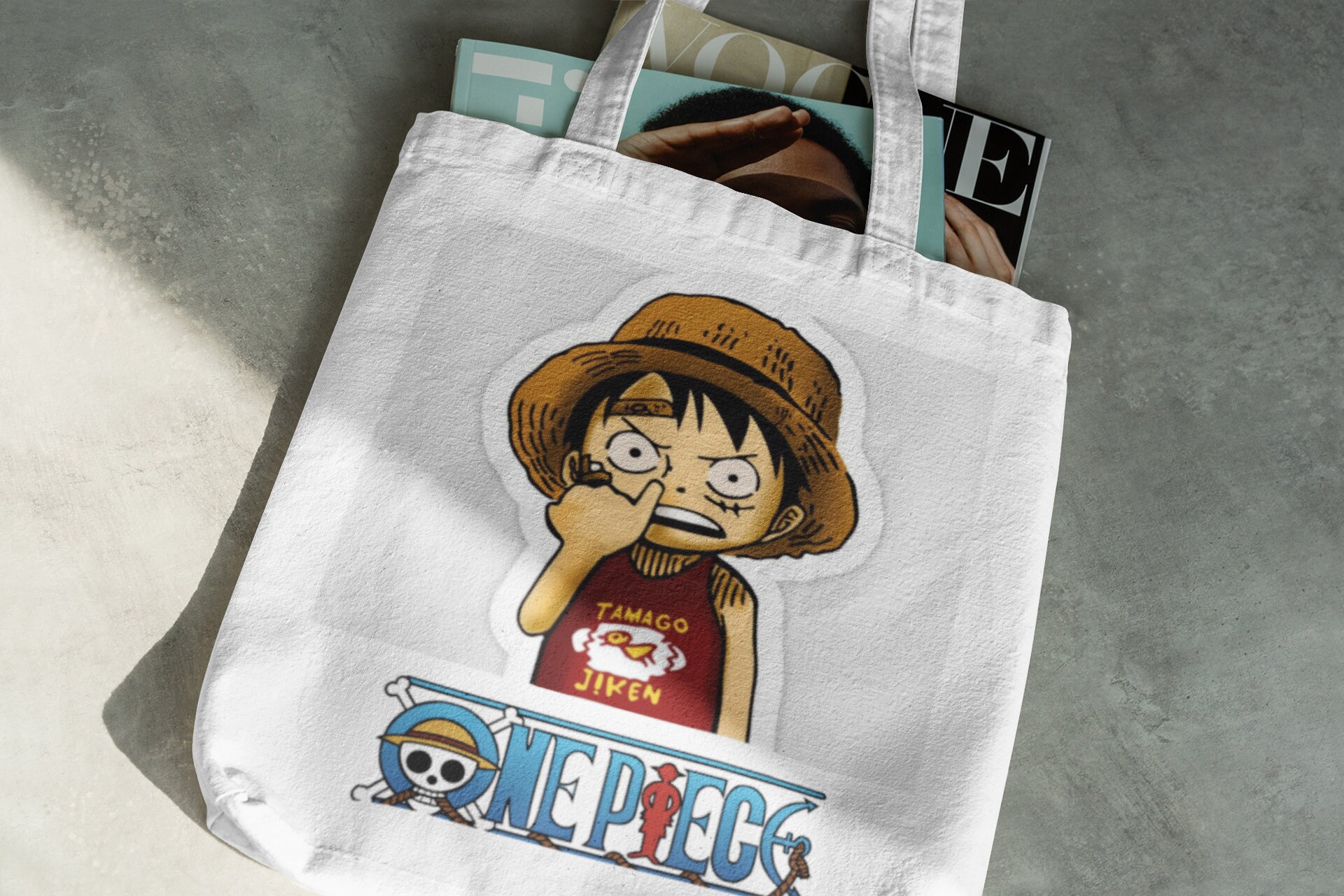 Anime One Piece Crossbody Bolsa De Ombro Luffy Escolar De Grande