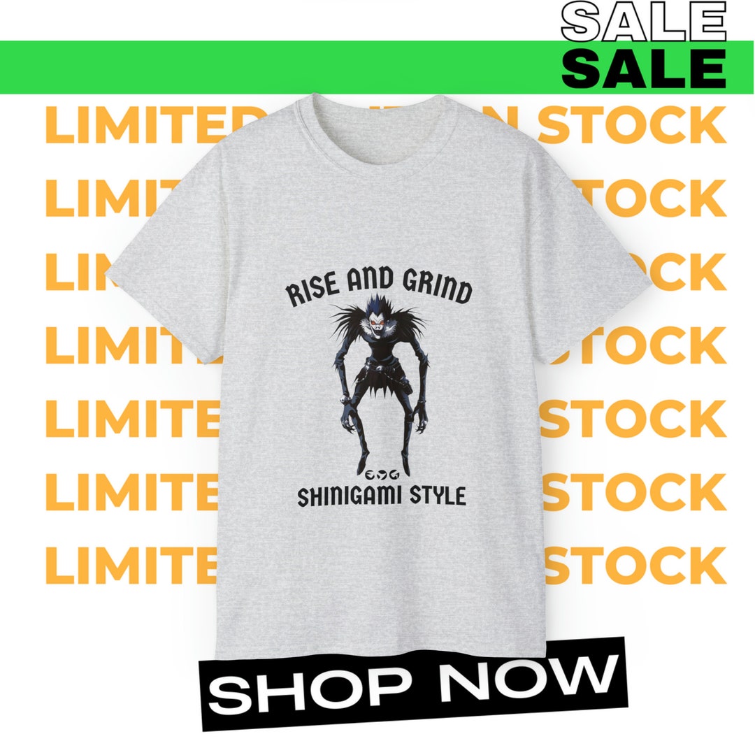 Anime Inspired Gym T-shirt Death Note Gym T-shirt Men's - Etsy
