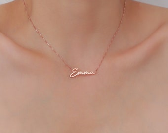 Customizable Name Necklace, Personalized Jewelry Gift for Birthdays, Anniversaries, Special Occasions, Minimalist Dainty Name Custom Jewelry