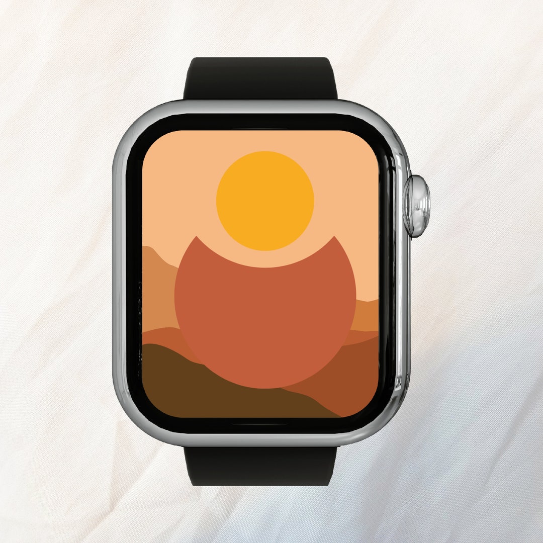Boho Apple Watch Wallpaper, Aesthetic Smart Watch Wallpaper, Summer