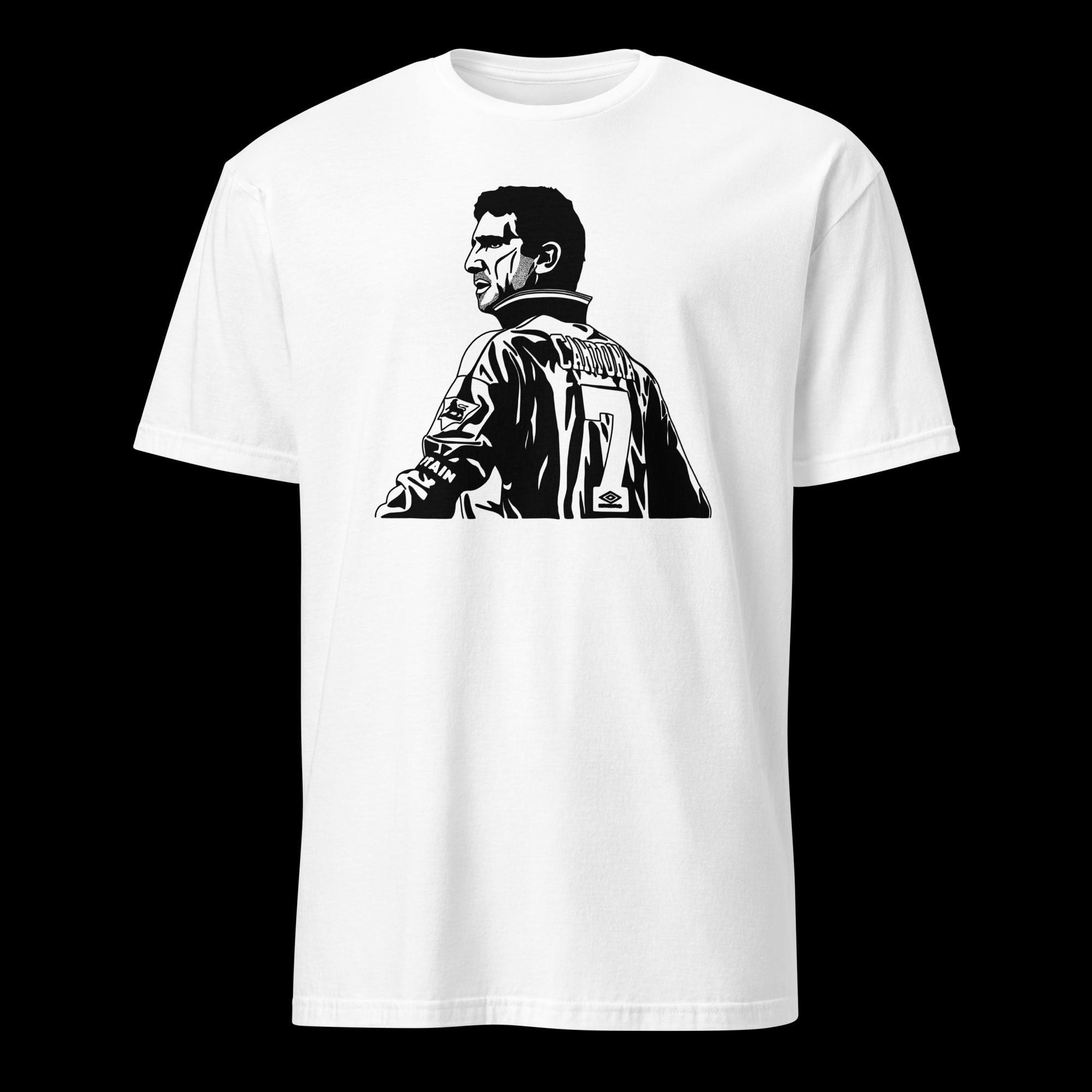 新品未使用 カントナ CANTONA ＃7 両面プリントTシャツ 新品未使用 カントナ CANTONA ＃7 両面プリントTシャツ