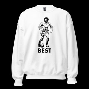 Unisex George Best #1 sweatshirt