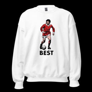 Unisex George Best #2 sweatshirt