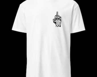 Unisex middle finger t-shirt