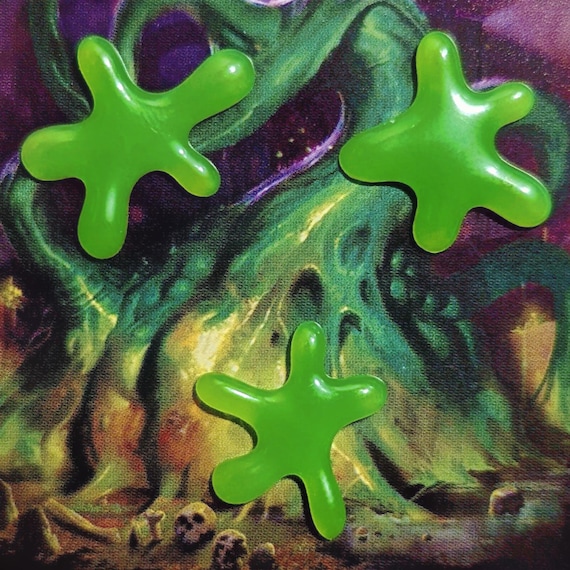Slime Counters for MTG Commander  12 Piece Set for Toxrill & Ooze Decks   Tabletop Game Accessories - Etsy