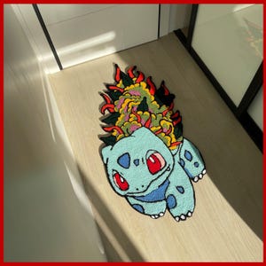 Zauberhafter Handgemachter Tufted Teppich - Perfektes Geschenk für Home Decor & Cartoon Lovers