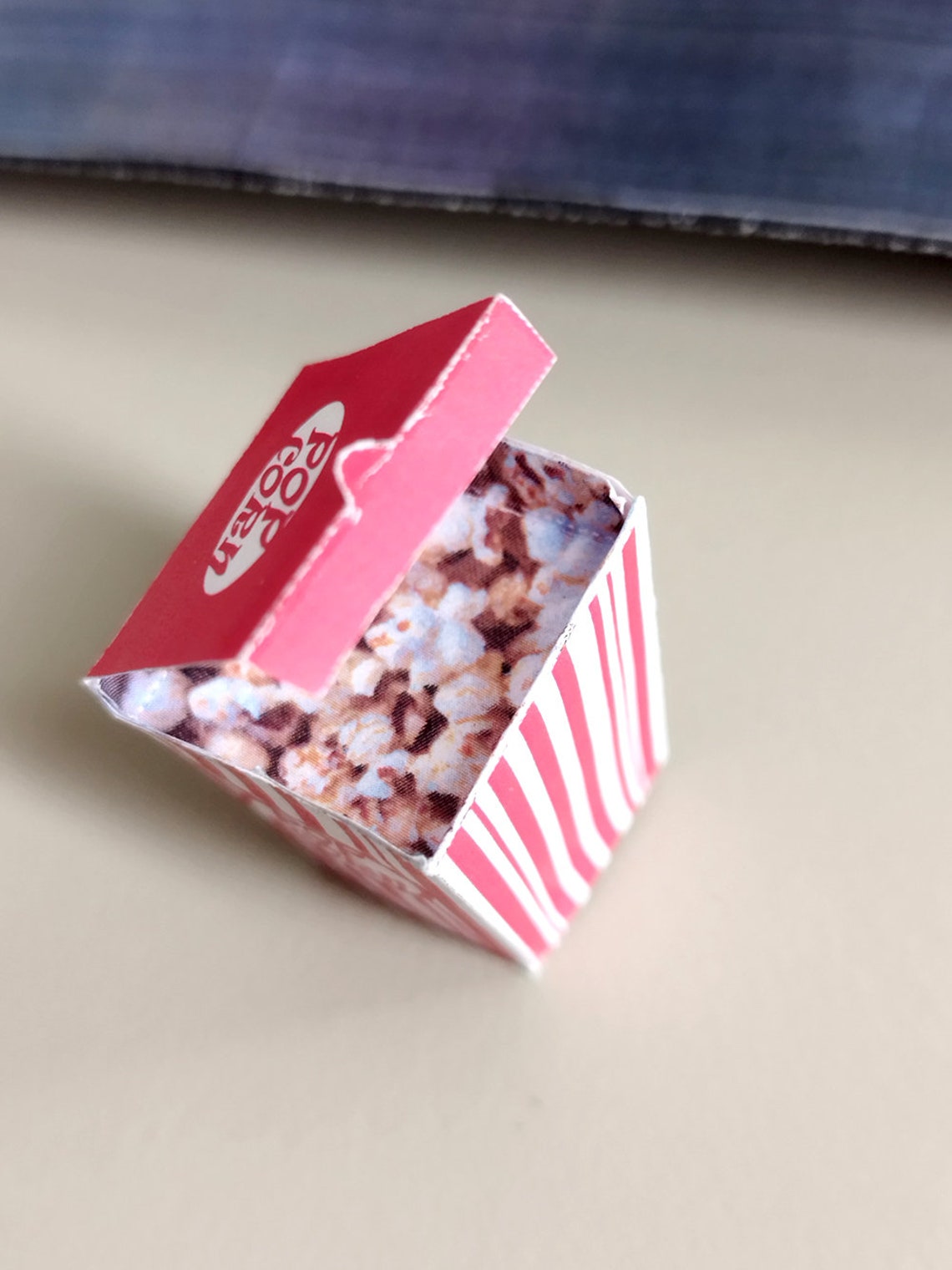 DIY Printable TV Game Popcorn Dollhouse Miniature Furniture - Etsy Canada