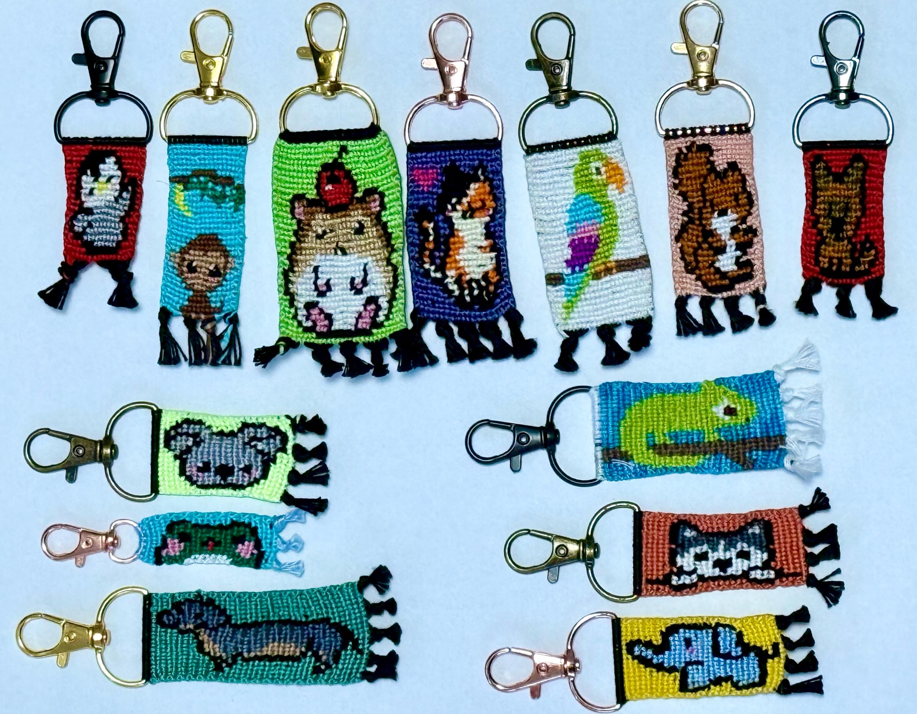 Wild Bonds Keychains – Handmade String Animal Keychains - Etsy