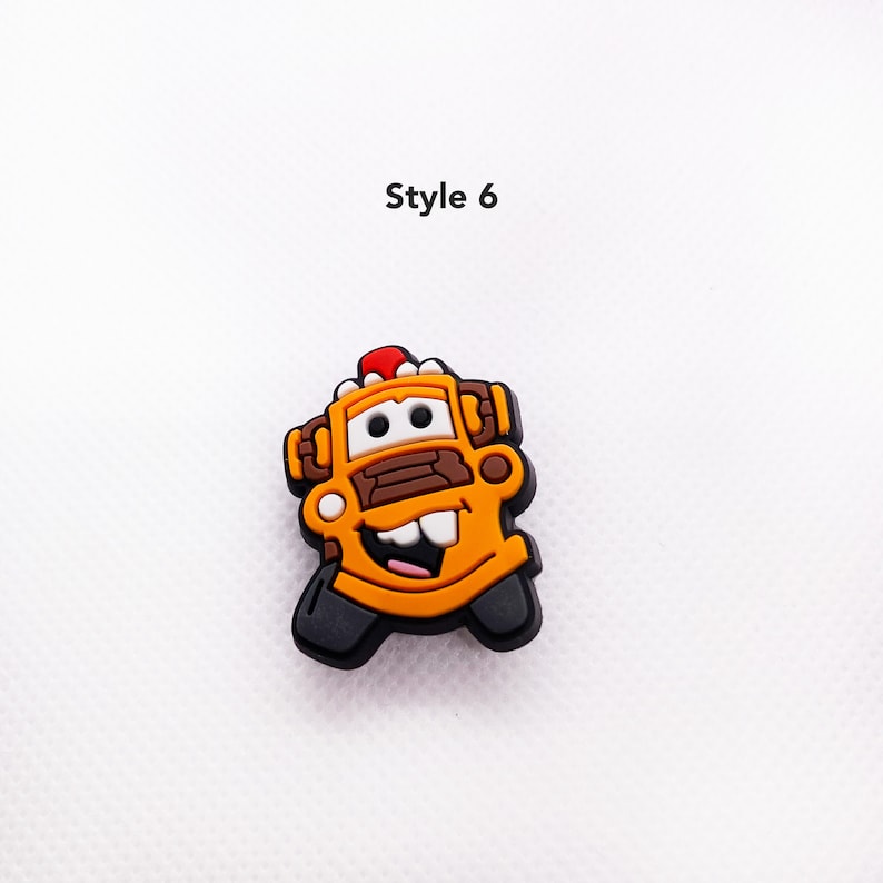 Lightning Mcqueen Croc Charms Jibbitz Set for Clogs Rev up Etsy