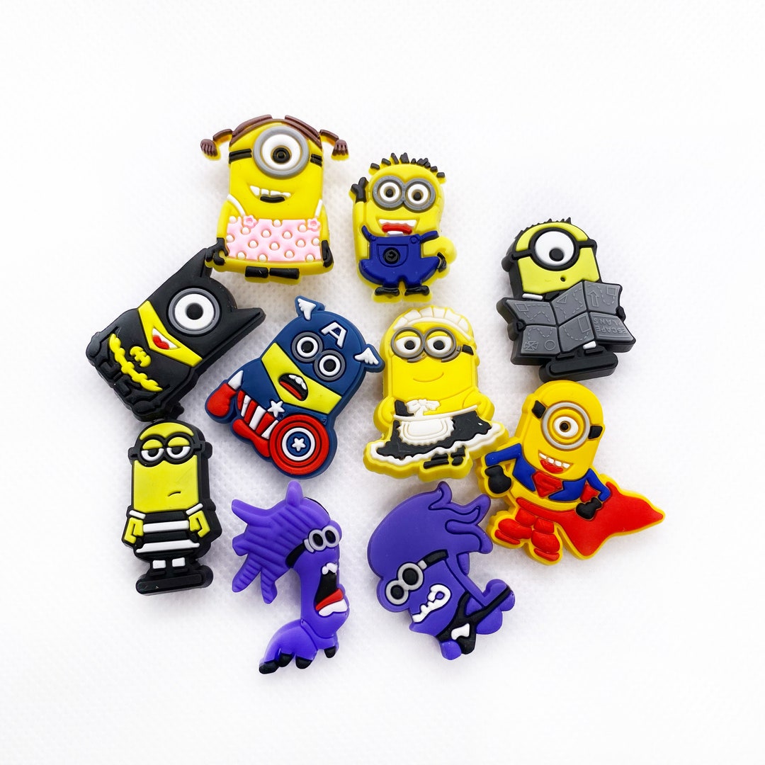 Minions Movie Croc Charms Jibbitz Set for Clogs Adorable Shoe Etsy
