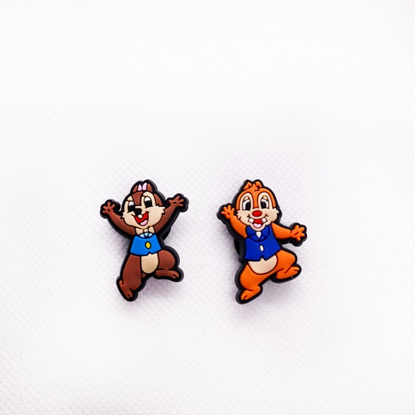 Chip and Dale Croc Charms – Whimsical Fun for Your Crocs