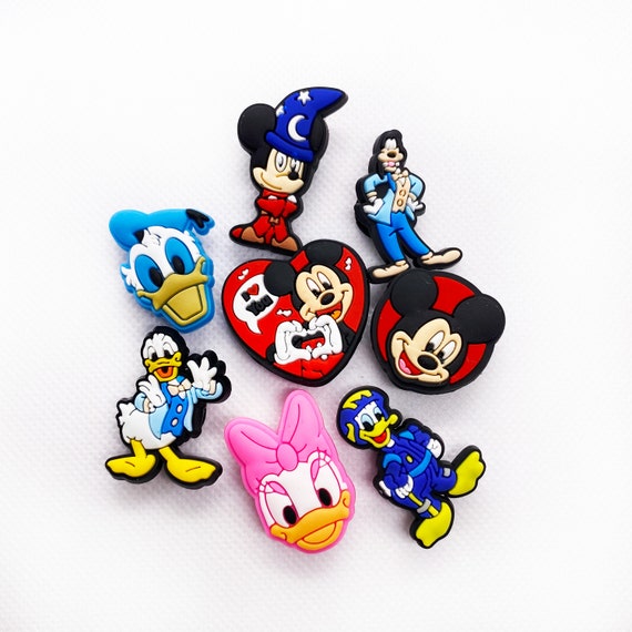  Crocs Jibbitz 3-Pack Disney Shoe Charms  for Crocs, Mickey  Mouse, Small : Clothing, Shoes & Jewelry