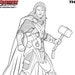 15 Pages Superhero Coloring Pages| Avengers Coloring Book| Kids