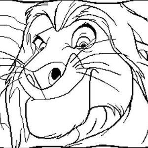 K&ouml;nnte beinhalten: Schwarz-wei&szlig;-Zeichnung eines Comic-Tieres mit weit offenem Maul und einem schelmischen Ausdruck. Das Tier hat gro&szlig;e Augen, eine lange Schnauze und einen buschigen Schwanz.