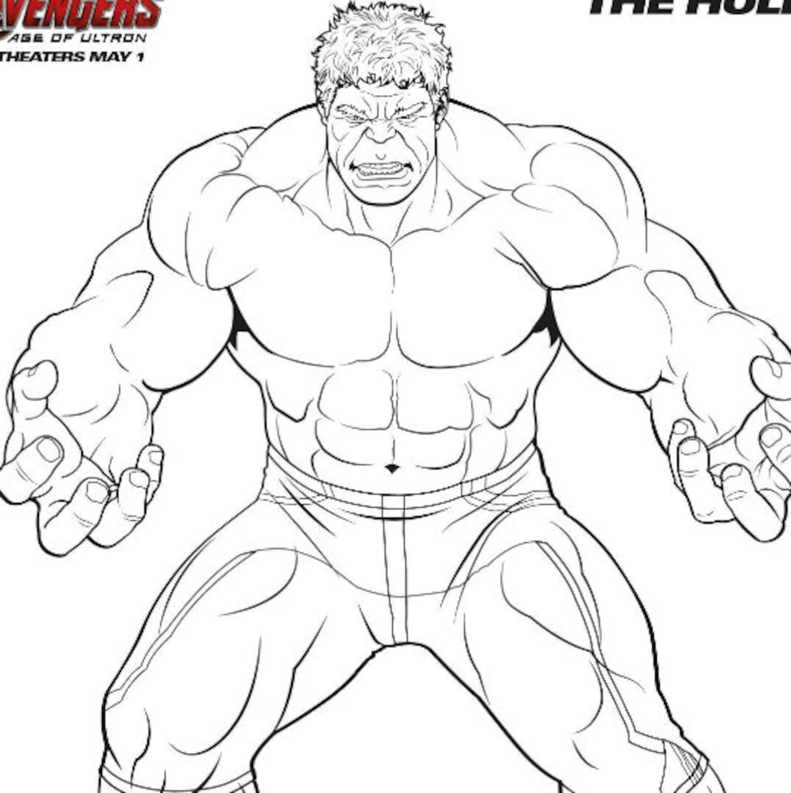 15 Pages Superhero Coloring Pages| Avengers Coloring Book| Kids